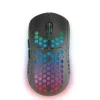 MARS GAMING MMW3 RATON INALAMBRICO ULTRALIGERO - RGB FLOW - SENSOR OPTICO 3200 DPI - SWITCHES HUANO - CONEXION 2.4G - BATERIA RECARGABLE - COLOR NEGRO