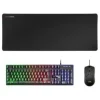 MARS GAMING PACK PREMIUM TECLADO HIBRIDO H-MECH - RATON ULTRA LIGERO 10K - ALFOMBRILLA XXL - TECNOLOGIA H-MECH - ILUMINACION FRGB RAINBOW - RATON ULTRA-LIGERO 69G - SENSOR OPTICO DE 10000 DPI - SWITCH