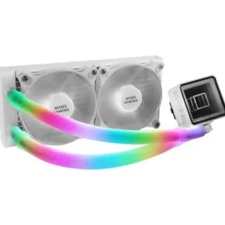 MARS GAMING TIRA ARGB PARA REFRIGERACION LIQUIDA - AMPLIA COMPATIBILIDAD - 30 LEDS ULTRA BRILLANTES - COMPATIBLE CON ASUS AURA SYNC Y MAS - COLOR BLANCO