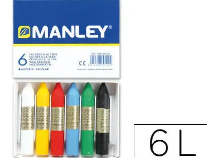 MASATS CERAS MANLEY 6COLORES 106 MAK630365