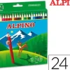 MASATS LAPICES ALPINO 24 COLORES AL000658 MAK630042
