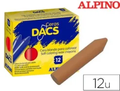 MASATS LAPIZ CERA DACS MARRON 12UD DA060032 MAK655190