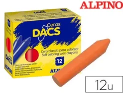 MASATS LAPIZ CERA DACS NARANJA 12UD DA060006 MAK655185