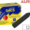 MASATS LAPIZ CERA DACS NEGRO 12UD DA060036 MAK125141