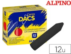 MASATS LAPIZ CERA DACS NEGRO 12UD DA060036 MAK125141