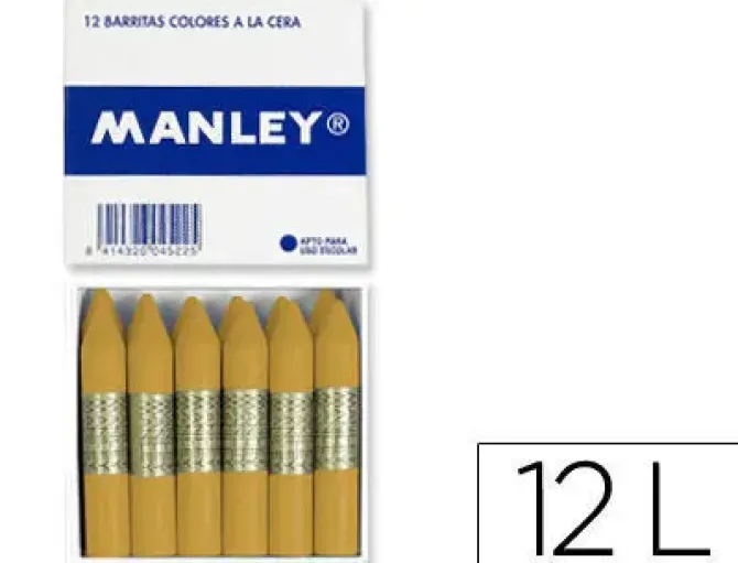 MASATS LAPIZ CERA MANLEY 12/B OCRE26 MNC04690(26) MAK125154