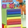 MASATS PLASTILINA ALPINO BLISTER 6 + 2 BARRAS 12 GRS