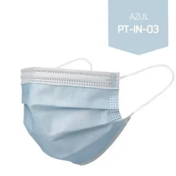 MASCARILLA QUIRUGICA PARA NIÑOS 10 UNIDADES AZUL CERTIFICADO CE EN14683 CLASE I TIPO IIR