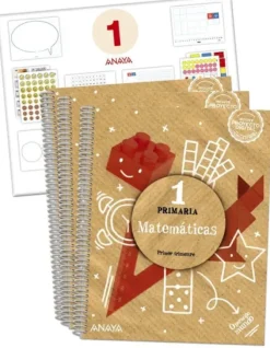 MATEMÁTICAS 1. (INCLUYE MATERIAL MANIPULATIVO)