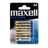 MAXELL PACK DE 4 PILAS ALCALINAS LR06 AA 1.5V