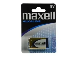 MAXELL PILA ALCALINA LR09 9V