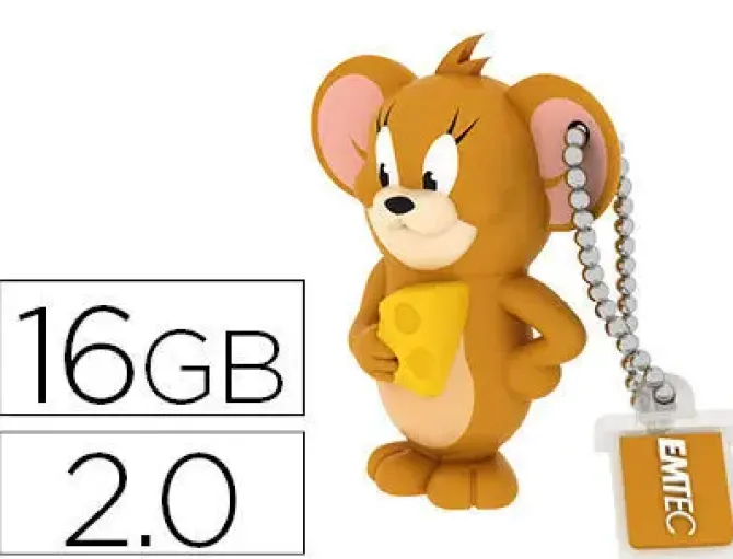 MEMORIA USB EMTEC FLASH 16 GB 2.0 JERRY