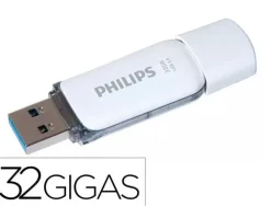 MEMORIA USB PHILIPS FLASH USB 3.0 32GB SNOW GREY
