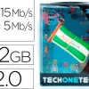 MEMORIA USB TECH ON TECH BANDERA ANDALUCIA 32 GB