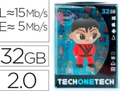 MEMORIA USB TECH ON TECH MJ THRILLER 32 GB