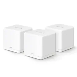 MERCUSYS H60X SISTEMA WI-FI 6 MESH AX1500 DOBLE BANDA - 3 UNIDADES HALO - COBERTURA HASTA 550 M² - COLOR BLANCO