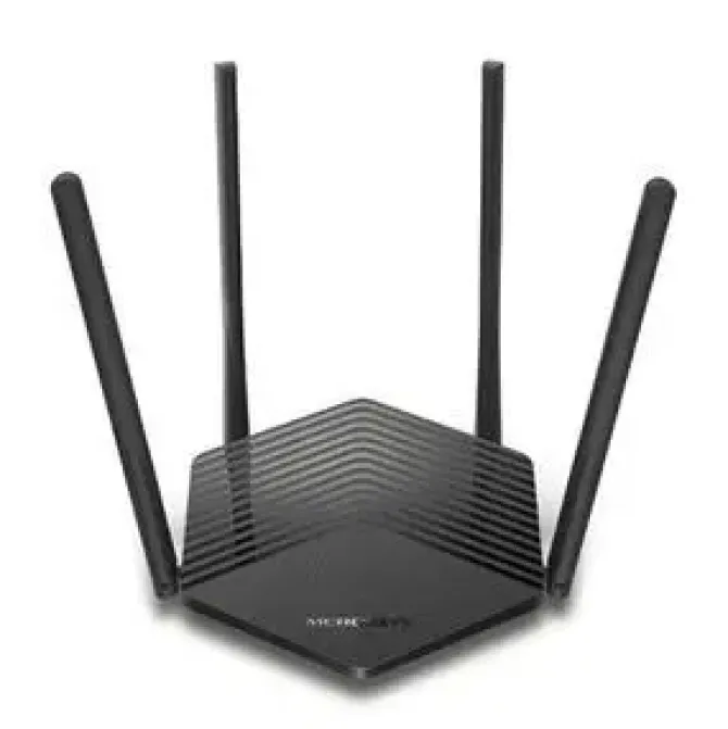 MERCUSYS MR60X ROUTER INALAMBRICO WIFI 6 DOBLE BANDA - 3 PUERTOS 10/100/1000MBPS - 4 ANTENAS 5DBI