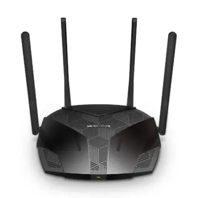MERCUSYS ROUTER WIFI 6 DOBLE BANDA AX3000 - 4 PUERTOS 10/100/1000MBPS - 4 ANTENAS 5DBI - OFDMA, MU-MIMO