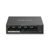MERCUSYS SWITCH 5 PUERTOS GIGABIT RJ45 10/100/1000MBPS - 4 PUERTOS POE - DISEÑO COMPACTO - PLUG & PLAY - CARCASA DE METAL