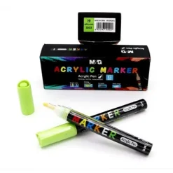 M&G ROTULADOR ACRILICO 2MM AMARILLO VERDOSO APL976D973 S503