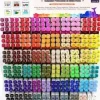 M&G ROTULADOR DOBLE PUNTA 60COLORES DIFERENTES TINTA ALCOHOL