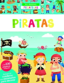 MI PRIMER LIBRO DE PEGATINAS, PIRATAS