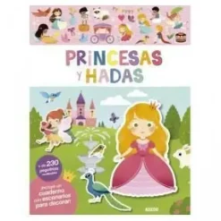 MI PRIMER LIBRO DE PEGATINAS, PRINCESAS Y HADAS
