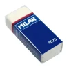 MILAN 4020 GOMA DE BORRAR RECTANGULAR - MIGA DE PAN - SUAVE CAUCHO SINTETICO - FAJA DE CARTON AZUL - ENVUELTA INDIVIDUALMENTE - COLOR BLANCO