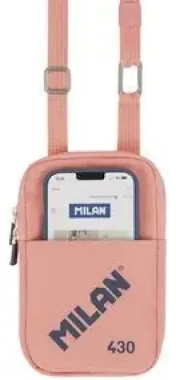 MILAN BOLSO PEQUEÑO BANDOLERA MILAN 430 SINCE 1918 ROSA