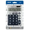 MILAN CALCULADORA 10 DIGITOS SILVER - CALCULADORA DE SOBREMESA - TECLAS GRANDES - TECLA RECTIFICACION ENTRADA DE DATOS - COLOR GRIS