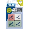 MILAN GOMA BORRAR MILAN 430 MIGA BLISTER 4UNIDADES BMM9215 MAK119361