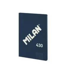 MILAN LIBRETA ENCOLADA 48 HOJAS A4 PAUTA SERIE 1918 AZUL