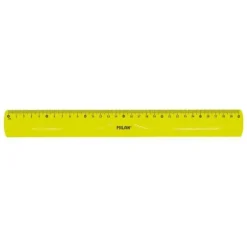 MILAN REGLA FLEXIBLE Y RESISTENTE - LONGITUD 30CM - COLOR AMARILLO