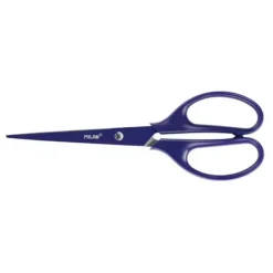 MILAN TIJERAS OFICINA ACID CON CUCHILLA DE ACERO INOXIDABLE - MANGO DE PLASTICO SIMETRICO - LONGITUD 17CM - COLOR AZUL
