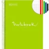 MIQUEL RIUS NOTEBOOK A-4 TAPA EXTRA DURA CUADRO 5X5MM 120H 90GR EMOTION LIMA 46078