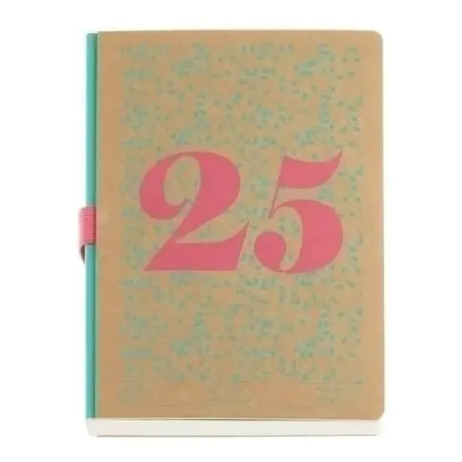 MIQUELRIUS AGENDA ANUAL (2025) MIQUELRIUS TRENDS BACK TO BASICS KRAFT COSIDA TAPA DURA PLUS 155X213 S/V HOJAS