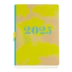 MIQUELRIUS AGENDA ANUAL (2025) MIQUELRIUS TRENDS BACK TO BASICS KRAFT COSIDA TAPA DURA PLUS 155X213 D/P NUBES