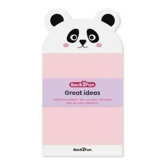 MIQUELRIUS BLOC DE NOTAS ADHESIVAS PANDA 60 HOJAS 90GR MR28715