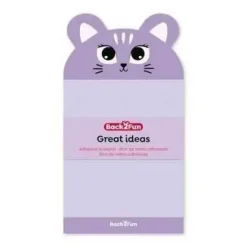 MIQUELRIUS BLOC DE NOTAS ADHESIVAS GATITA 60 HOJAS 90GR MR28717