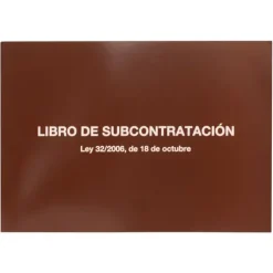 MIQUELRIUS LIBRO DE SUBCONTRATACION CASTELL.FºAP 5089/61275 MAK029103