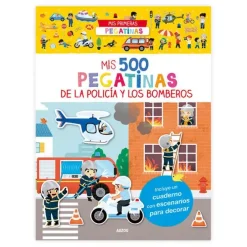 MIS 500 PEGATINAS. POLICÍA Y BOMBEROS