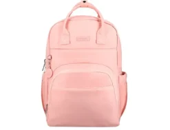 MOCHILA ANTARTIK DISEÑO CASUAL CON ASA MULTIBOLSILLO COLOR ROSA 410X120X290 MM