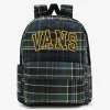 MOCHILA CLASICA VANS OLD H2O CUADROS ESCOCESES VERDE VN0A5E2S07W1