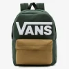 MOCHILA CLASICA VANS VERDE BOLSILLO DE COLOR MN OLD SKOOL DROPV