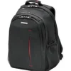 MOCHILA PARA PORTATIL SAMSONITE GUARDIT 14" COLOR NEGRO CON ASA 4 BOLSILLOS EXTERIORES 190X295X430 MM