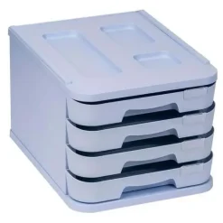 MODULO CAJONES FAIBO AZUL PASTEL