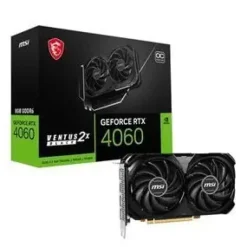 MSI GEFORCE RTX 4060 TARJETA GRAFICA VENTUS 2X OC 8GB GDDR6