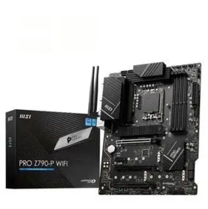 MSI PLACA BASE PRO Z790-P WIFI INTEL 1700 4XDDR5-SDRAM - HDMI, DP, M.2, USB3.2, USB-C, ATX