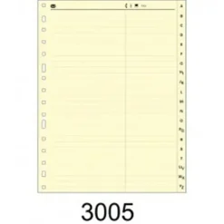 MULTIFIN INDICE SEÑALIZACION F°NATURAL 3005 4325502 MAK035089