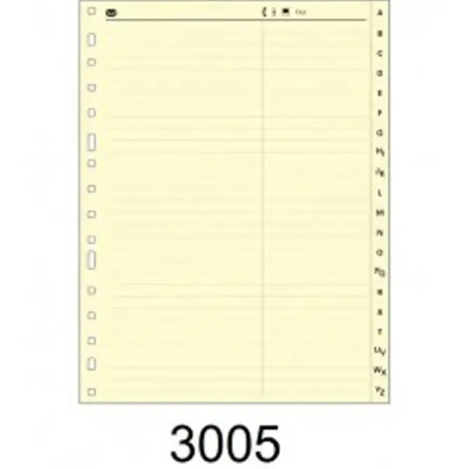 MULTIFIN INDICE SEÑALIZACION F°NATURAL 3005 4325502 MAK035089